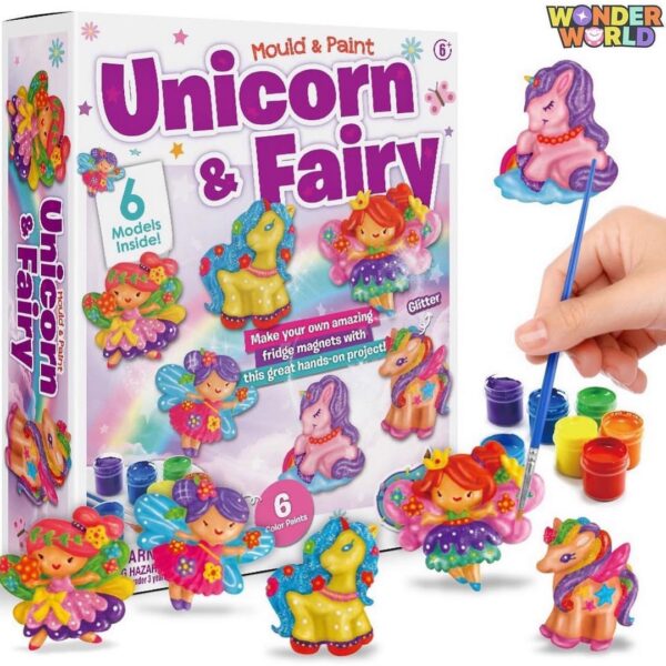 MOULD & PAINT, UNICORN FAIRY - WW198