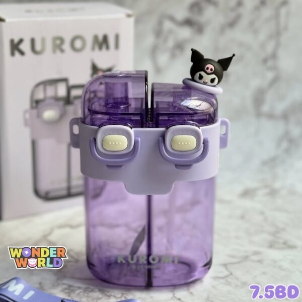 KUROMI TWO SIDE WATER BOTTLE - WW426