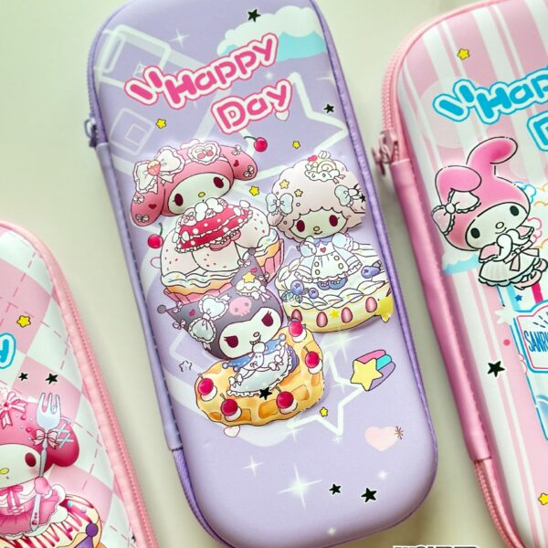 SANRIO PURPLE PENCIL CASE - WW499