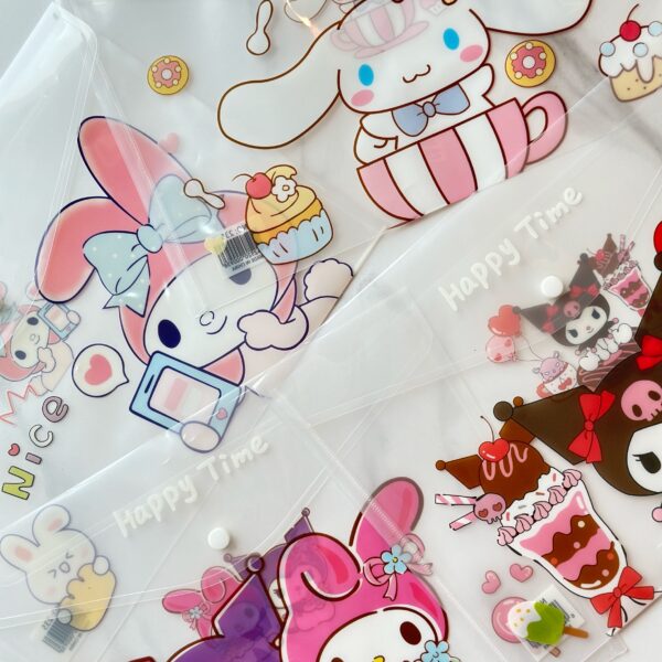 CLEAR A4 FILE BAG - WW550